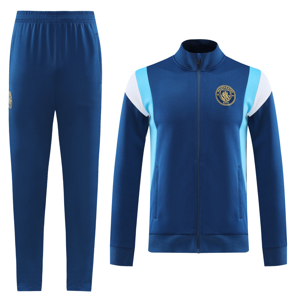 Full Zip Football Training Suit Men's Tracksuit Jogging SweatSuits